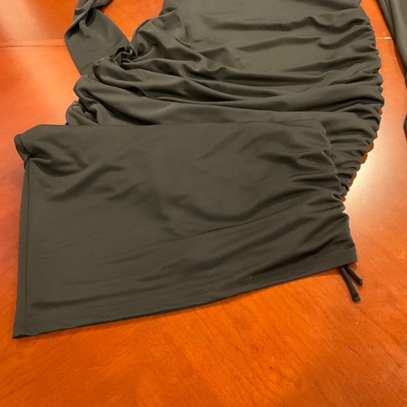 Stretchy midi long sleeve dress size M - Picture 6 of 6